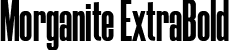 Morganite ExtraBold font - morganite-extrabold.ttf
