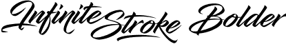 Infinite Stroke Bolder font - infinite-stroke-bolder.otf