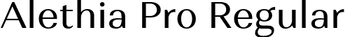 Alethia Pro Regular font - alethiapro-regular.otf