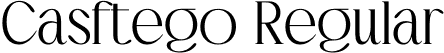 Casftego Regular font - Casftego.otf
