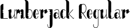 Lumberjack Regular font - Lumberjack.ttf