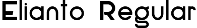 Elianto Regular font - Elianto-Regular.ttf