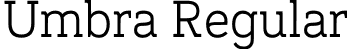 Umbra Regular font - Umbra-Regular.otf