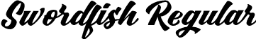 Swordfish Regular font - Swordfish.otf