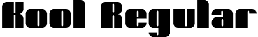 Kool Regular font - Kool.otf