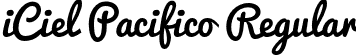 iCiel Pacifico Regular font - iCiel Pacifico.otf