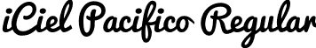 iCiel Pacifico Regular font - iCiel Pacifico.ttf