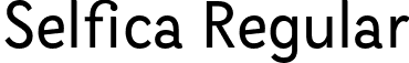 Selfica Regular font - nootype-selfica.otf