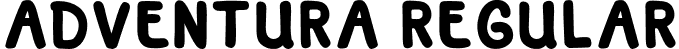 Adventura Regular font - me55enjah-adventura-free.otf