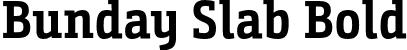 Bunday Slab Bold font - buntype-bundayslab-bold.otf