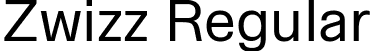 Zwizz Regular font - zwizz-regular.ttf