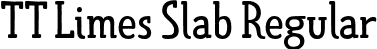 TT Limes Slab Regular font - typetype-ttlimesslab-regular.otf