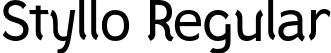 Styllo Regular font - Styllo-Regular.otf