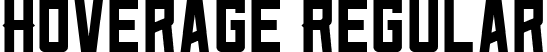 Hoverage Regular font - Hoverage.ttf