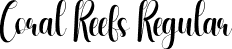 Coral Reefs Regular font - Coral-Reefs.otf