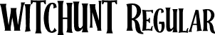 WITCHUNT Regular font - WITCHUNT.otf