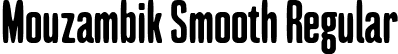 Mouzambik Smooth Regular font - Mouzambik-Smooth.ttf