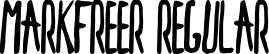 Markfreer Regular font - Markfreer.otf