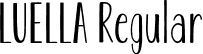 LUELLA Regular font - LUELLA-Regular.otf