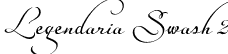 Legendaria Swash 2 font - Legendaria Swash 2.otf