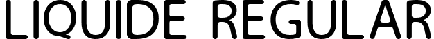 Liquide Regular font - Liquide - Free Typeface.ttf