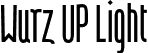 Wurz UP Light font - Wurz-UP-light.otf