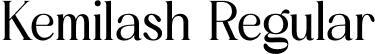 Kemilash Regular font - Kemilash.otf