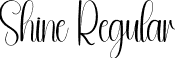 Shine Regular font - Shine.otf