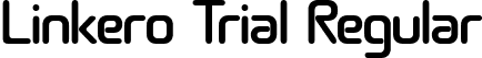 Linkero Trial Regular font - Linkero-Trial.ttf
