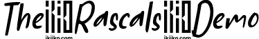 The Rascals Demo font - TheRascalsDemo.otf
