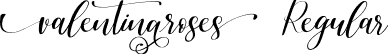 valentinaroses Regular font - Valentinaroses-nRAwM.ttf