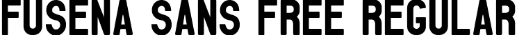 FUSENA Sans FREE Regular font - Fusena Sans FREE.ttf