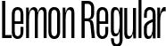 Lemon Regular font - lemon-regular.otf