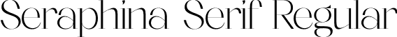 Seraphina Serif Regular font - Seraphina-Serif.otf
