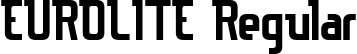 EUROLITE Regular font - EUROLITE.ttf