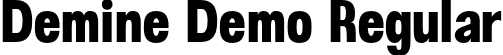 Demine Demo Regular font - Demine-Regular-BF656d5856d51ff.otf