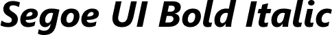 Segoe UI Bold Italic font - Segoe UI Bold Italic.ttf