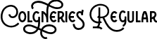 Colgneries Regular font - Colgneries-6YRwA.otf