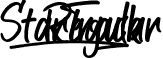 StarTrack Regular font - Startrack-axYog.ttf