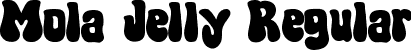 Mola Jelly Regular font - MolaJelly.ttf