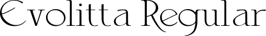 Evolitta Regular font - Evolitta-d9aJ7.ttf