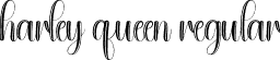 Harley Queen Regular font - Harley-Queen.otf