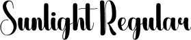 Sunlight Regular font - Sunlight.otf