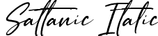 Sattanic Italic font - Sattanic Italic DEMNO.ttf