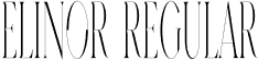 Elinor Regular font - Elinor.otf