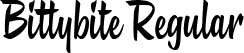 Bittybite Regular font - BittybiteRegular-d9ryK.ttf