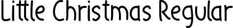 Little Christmas Regular font - LittleChristmas.ttf