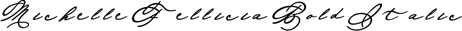 Michelle Fellicia Bold Italic font - Michelle Fellicia Bold Italic.ttf