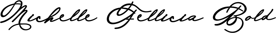 Michelle Fellicia Bold font - Michelle Fellicia Bold otf.otf