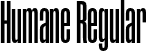 Humane Regular font - Humane-Regular.otf